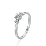 Pierścionek białe złoto z diamentami AJPZ_091